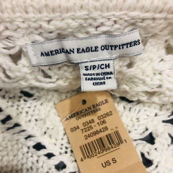 NWT🎉HP🎉🦅American Eagle Outfitters🦅Gorgeous Crewneck🦅Measurements in Pics🦅 - Picture 10 of 16